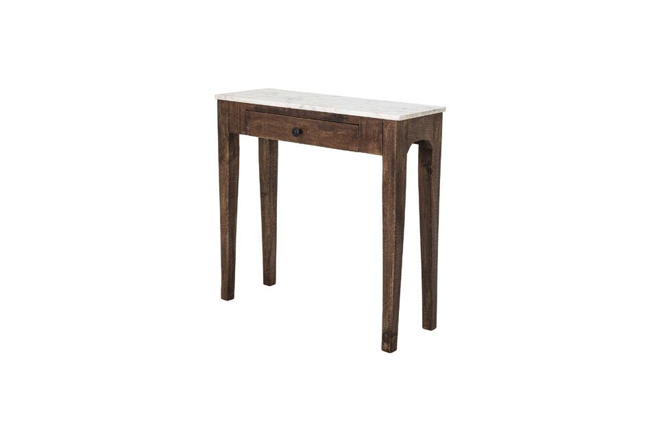 Hauge bruin marmeren console tafel Bloomingville