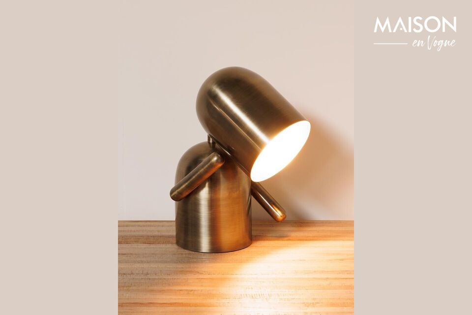 Deze lamp is perfect voor elke moderne werkplek en combineert duurzaamheid en design met zijn