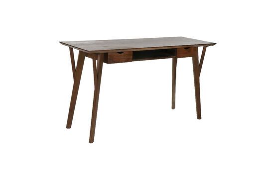 Hopper donker houten bureau Productfoto