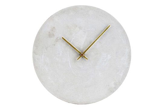 Horloge grijze betonnen klok Productfoto