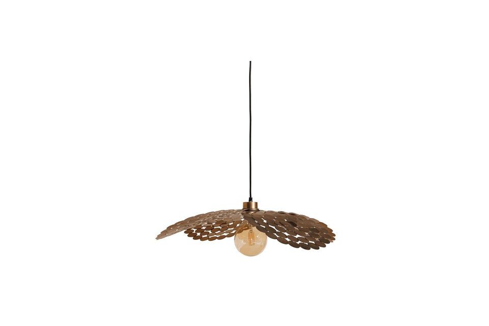 Jolie koperen metalen hanglamp Chehoma