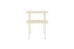 Miniatuur Kleine beige ijzeren console River 1