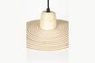 Miniatuur Kleine beige rotan hanger Balance 6