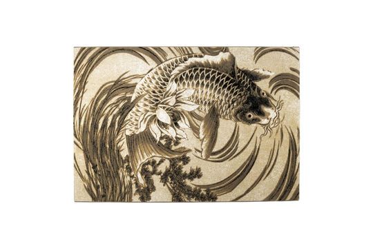 Koi grijs heat-set polypropyleen tapijt 160x230 Productfoto