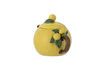 Miniatuur Limone geel steengoed theepot 5