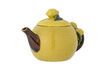 Miniatuur Limone geel steengoed theepot 1