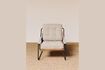 Miniatuur Lord bruin en beige leren fauteuil 3