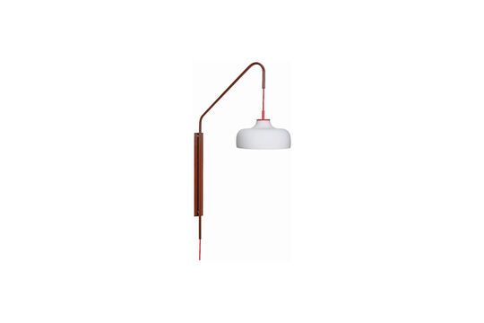 Maroon glazen wandlamp Current Productfoto