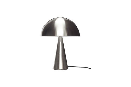 Metalen tafellamp zilver Mush Productfoto