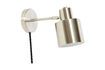 Miniatuur Metalen wandlamp Fuse nikkel 1