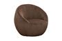 Miniatuur Moka bruin polyester fauteuil Productfoto