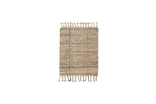 Multicoloured jute vloerkleed 90x60 cm Atur Productfoto