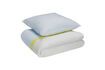 Miniatuur Multicoloured katoenen Block sprei 60x200cm 1