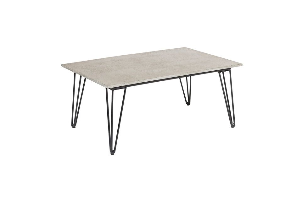 Mundo grijs cement salontafel Bloomingville