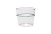 Miniatuur Orbit groen glazen waterglas 1