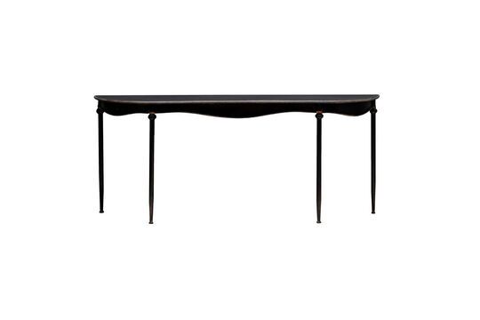 Orleans zwart metalen console Productfoto