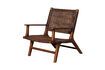 Miniatuur Otis bruine rotan fauteuil 6