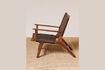 Miniatuur Otis bruine rotan fauteuil 4