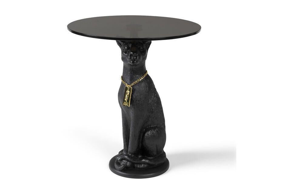 Panther bijzettafel van hars zwart Bold Monkey