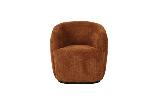 Porterville roest krullende stoffen fauteuil Productfoto