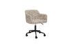 Miniatuur Rust beige stoffen fauteuil 1