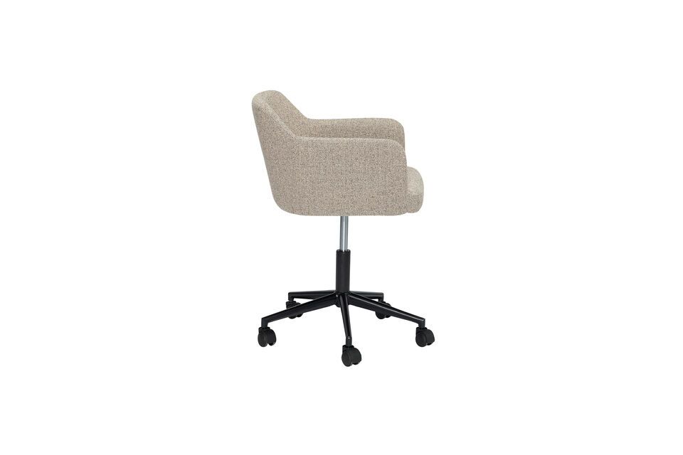 Ontdek de Rest beige stoffen fauteuil