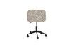 Miniatuur Rust beige stoffen fauteuil 4