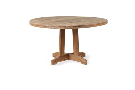 Ruzie teakhouten ronde tafel HK Living 140cm Maison en Vogue