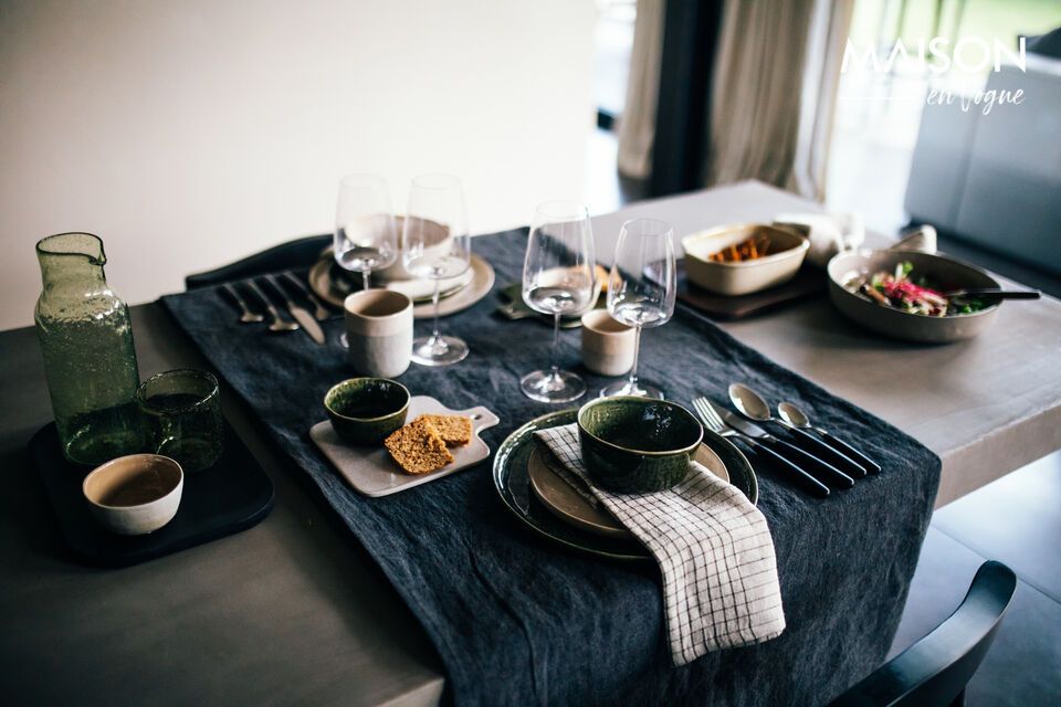 Perfect voor bij je borden en glazen tijdens formele diners of alledaagse maaltijden