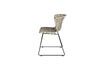 Miniatuur Set van 2 rotan stoelen Wings beige 6