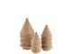 Miniatuur Set van 3 decoratieve bomen in beige terracotta Treee Productfoto