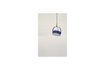 Miniatuur Stage blauwe metalen hanglamp 7