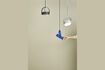 Miniatuur Stage blauwe metalen hanglamp 3