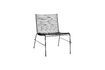 Miniatuur String zwarte metalen fauteuil 1