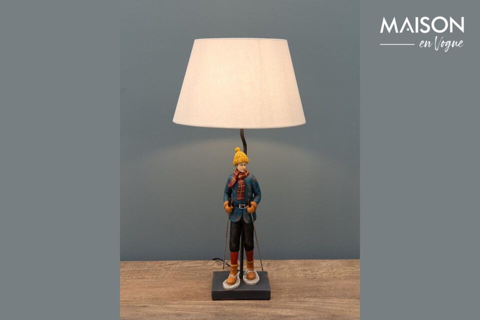 De veelzijdigheid van deze veelkleurige lamp maakt het een ideale keuze voor verschillende