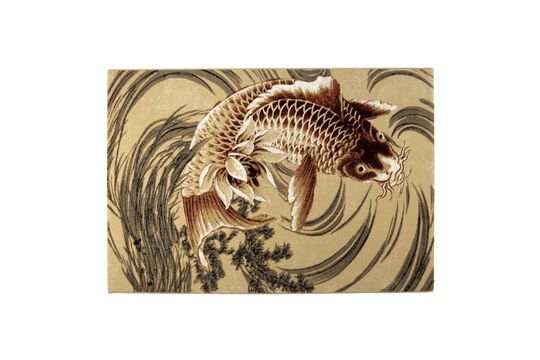 Tapijt 160x230 polypropyleen heat-set oranje Koi