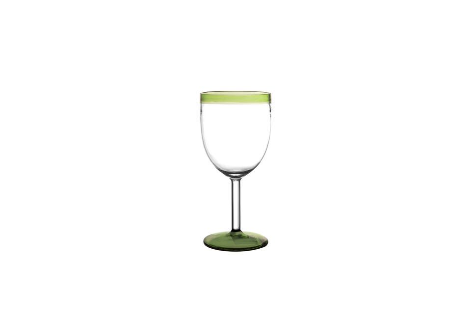 Tarifa groen glas wijnglas Pomax