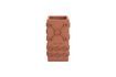 Miniatuur Terracotta betonnen vaas 25 cm Graphic 5