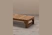 Miniatuur Tirama beige teakhouten chaise longue 6