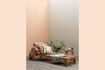 Miniatuur Tirama beige teakhouten chaise longue 7