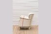 Miniatuur Turner beige stoffen fauteuil 4