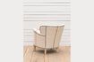 Miniatuur Turner beige stoffen fauteuil 6