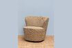 Miniatuur Tweedy oranje tweed fauteuil 1