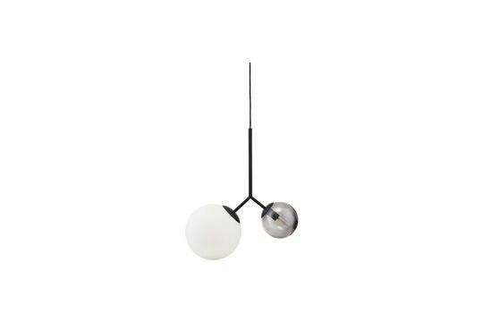 Twice zwart metalen hanglamp Productfoto