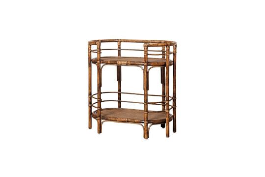 Veracruz bruin rotan console tafel Productfoto