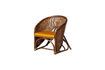 Miniatuur Veracruz bruin rotan fauteuil 6