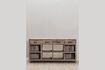 Miniatuur Vervaardiging taupe houten dressoir 1