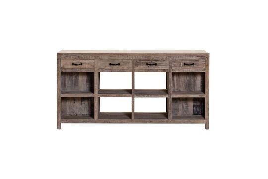 Vervaardiging taupe houten dressoir Productfoto