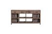 Miniatuur Vervaardiging taupe houten dressoir 3