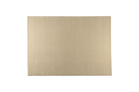 Vloerkleed 160x230 cm in beige stof Shore Productfoto